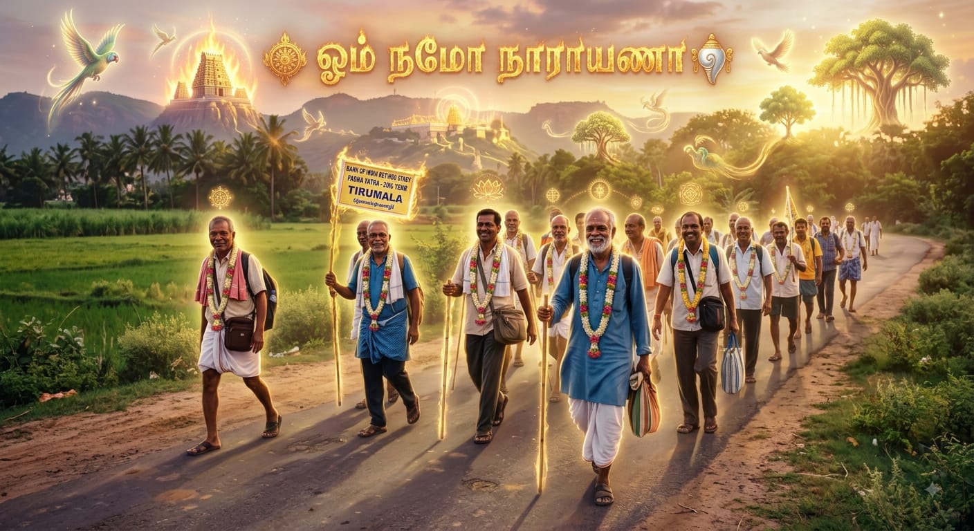 *திருமலை திருப்பதி பாதயாத்திரை* - *Tirumala Tirupathi Patha Yathra*