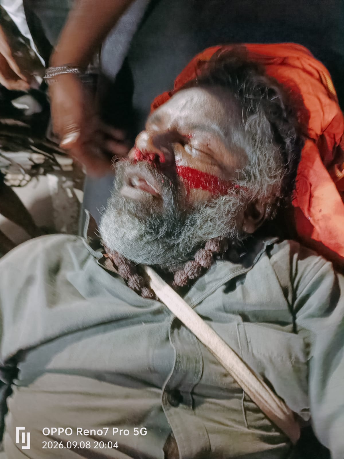 சிவனடியார் விபத்தில் மரணம் - இடம்: திருச்சிற்றம்பலம்புதுச்சேரி வில்லியனூர் சுல்தான்பேட்டை மெயின் ரோடு.. 🙏🙏😭😭😭